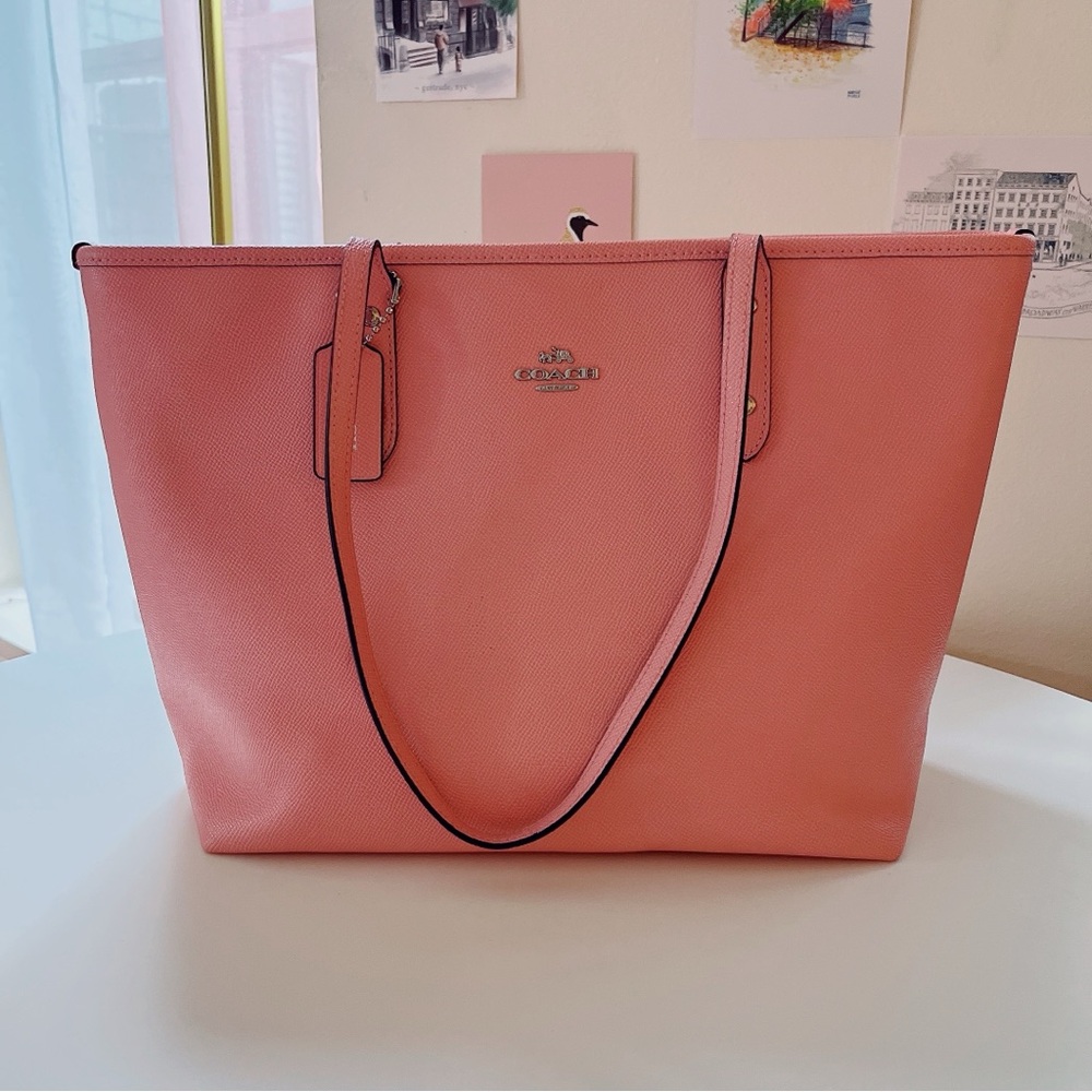 Coach Pink Tote Bag